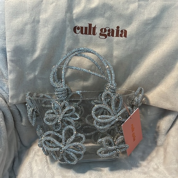 Cult Gaia Bloom Nano Top Handle Bag NWT - Picture 5 of 5